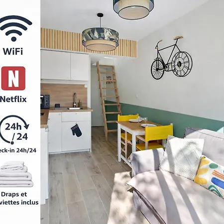 Loft Des Bords De Loire, Ideal Voyage D'affaires & Week End Lägenhet